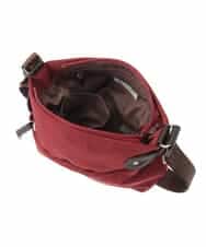 BKRAD91135 MK MICHEL KLEIN BAG(MK ミッシェルクラン バッグ) [撥水/500g以下の軽量]アクセントレザーコンパクトショルダーバッグ ブラック×ネイビー