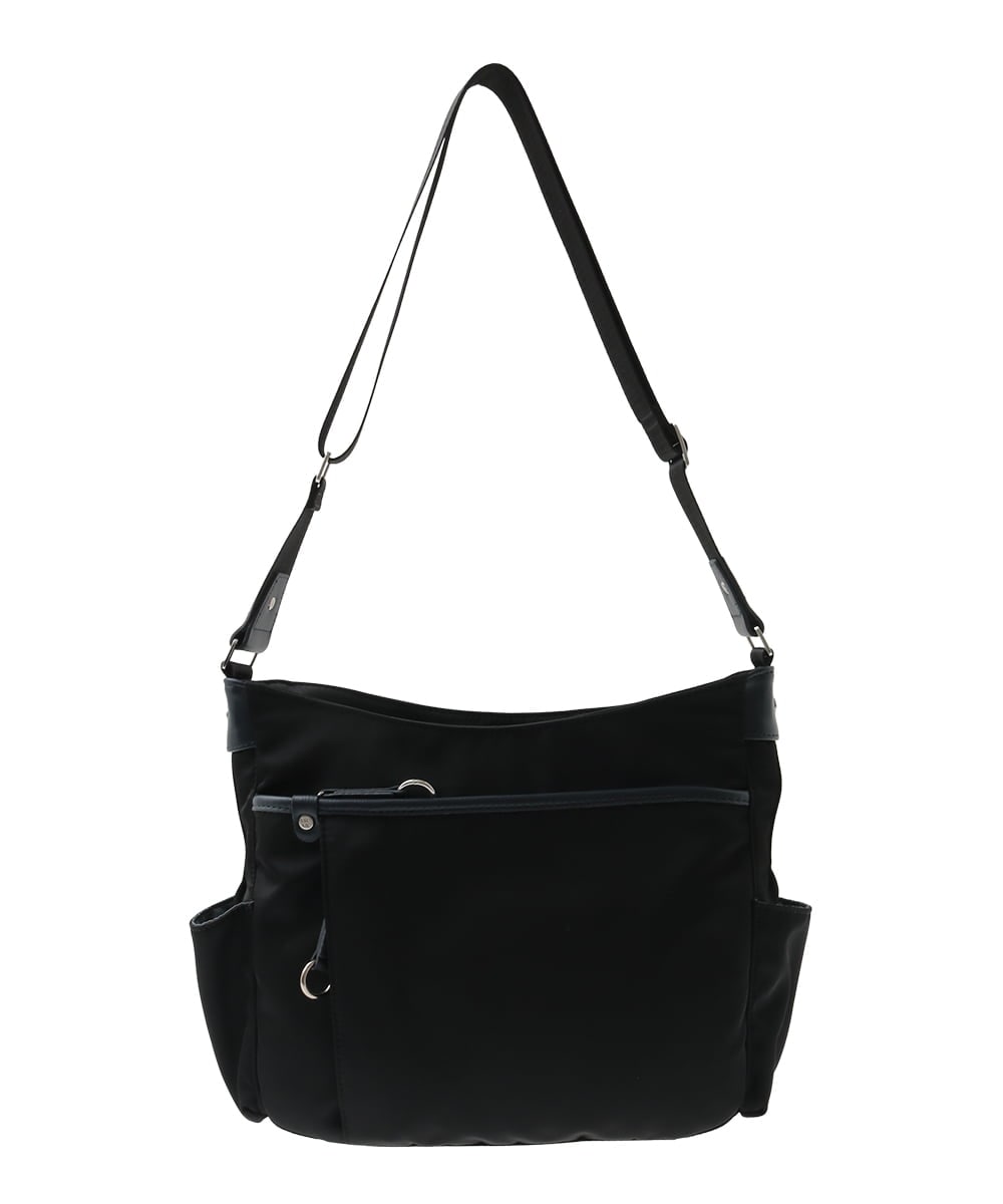 BKRAD94160 MK MICHEL KLEIN BAG(MK ミッシェルクラン バッグ) [500g以下の軽量]アクセントレザーショルダーバッグ レッド×ブラウン