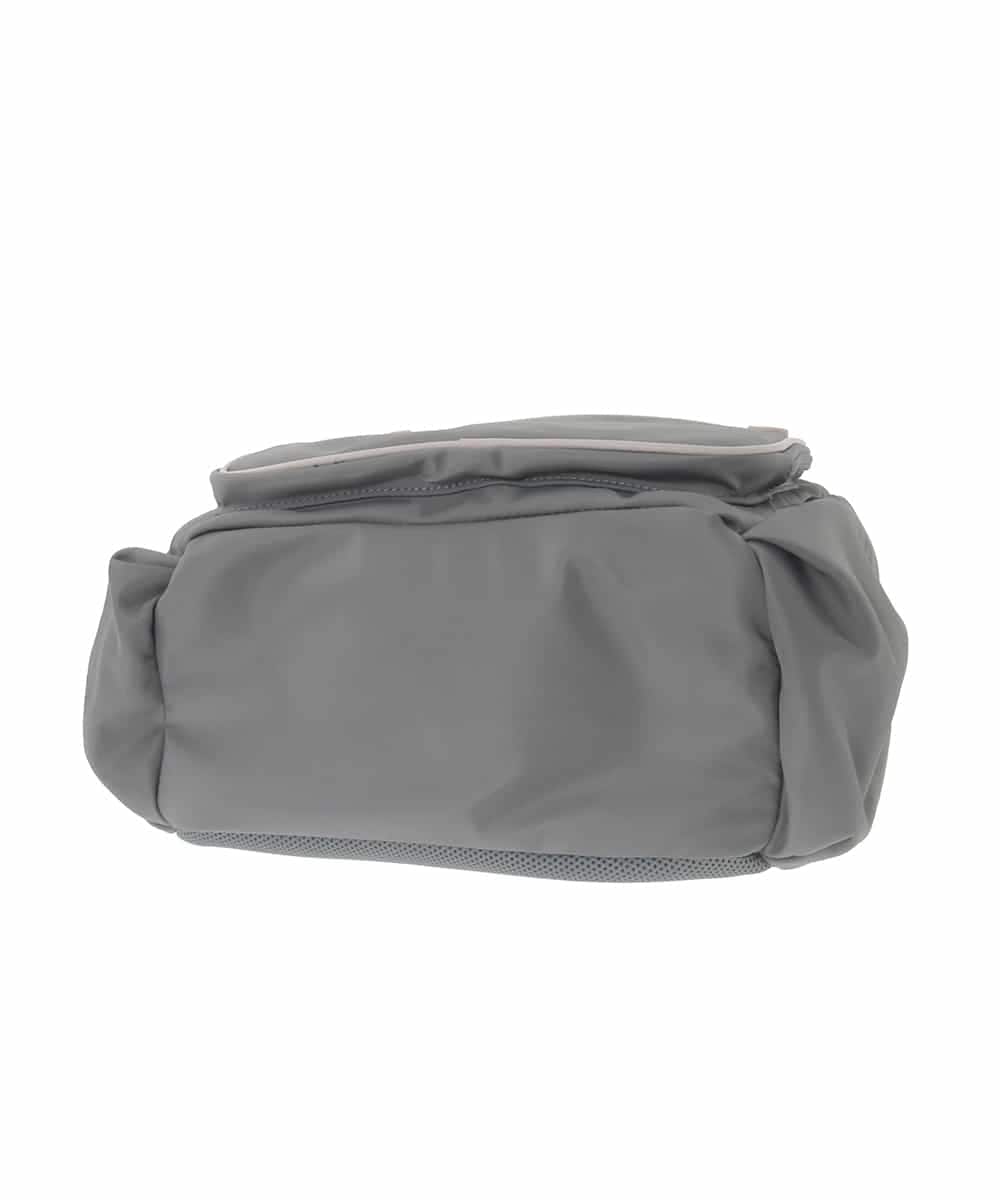 BKRAD96170 MK MICHEL KLEIN BAG(MK ミッシェルクラン バッグ) [撥水/A4収納可]スクエアデザインバックパック グレージュ×ベージュ