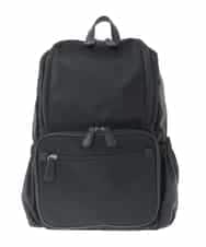 BKRAD96170 MK MICHEL KLEIN BAG(MK ミッシェルクラン バッグ) [撥水/A4収納可]スクエアデザインバックパック ブラック