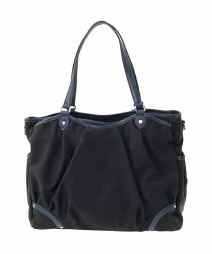 BKRAD98220 MK MICHEL KLEIN BAG [撥水/2WAY]パイピングタックデザイントートバッグ