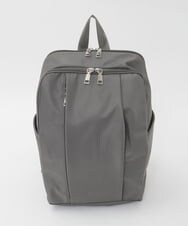 BKRAG02160 MK MICHEL KLEIN BAG(MK ミッシェルクラン バッグ) [15L/撥水/A4収納可]フロントタックデザインコンパクトリュック ライトブルー