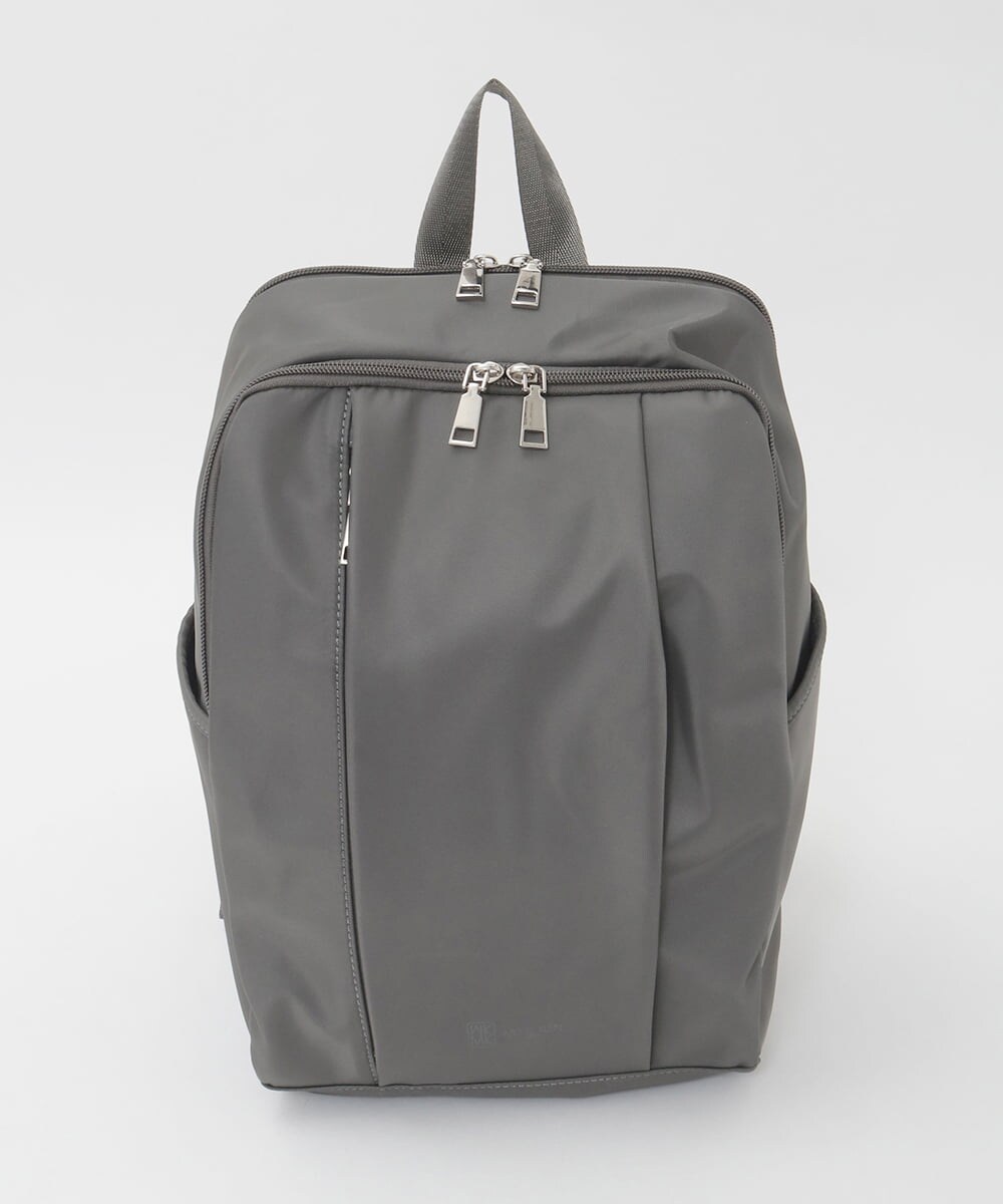 BKRAG02160 MK MICHEL KLEIN BAG(MK ミッシェルクラン バッグ) [15L/撥水/A4収納可]フロントタックデザインコンパクトリュック ライトブルー
