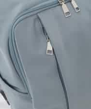 BKRAG02160 MK MICHEL KLEIN BAG(MK ミッシェルクラン バッグ) [15L/撥水/A4収納可]フロントタックデザインコンパクトリュック ライトブルー