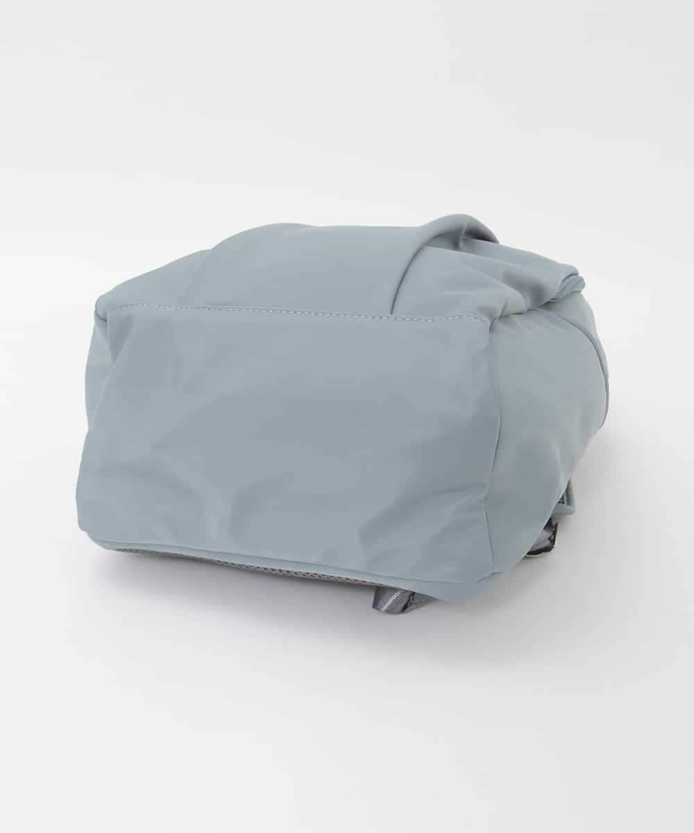 BKRAG02160 MK MICHEL KLEIN BAG(MK ミッシェルクラン バッグ) [15L/撥水/A4収納可]フロントタックデザインコンパクトリュック ライトブルー