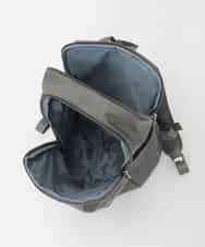 BKRAG02160 MK MICHEL KLEIN BAG(MK ミッシェルクラン バッグ) [15L/撥水/A4収納可]フロントタックデザインコンパクトリュック ライトブルー