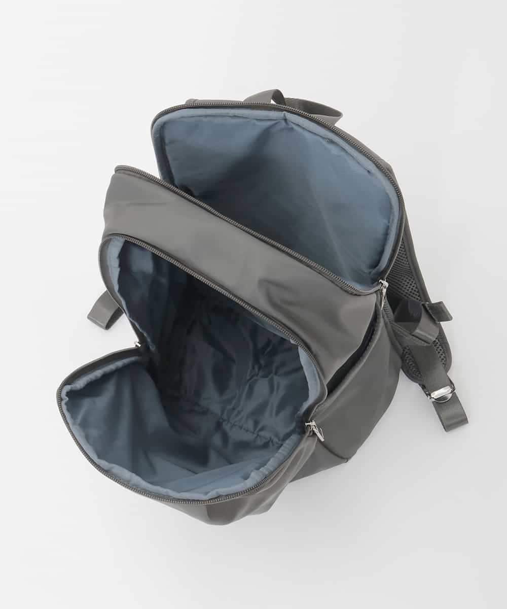 BKRAG02160 MK MICHEL KLEIN BAG(MK ミッシェルクラン バッグ) [15L/撥水/A4収納可]フロントタックデザインコンパクトリュック ライトブルー