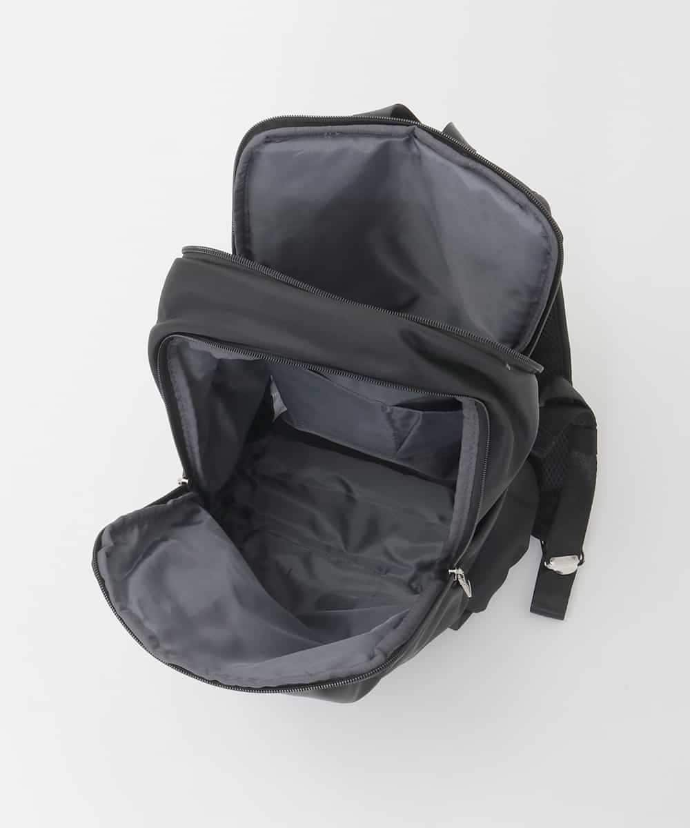 BKRAG02160 MK MICHEL KLEIN BAG(MK ミッシェルクラン バッグ) [15L/撥水/A4収納可]フロントタックデザインコンパクトリュック ライトブルー