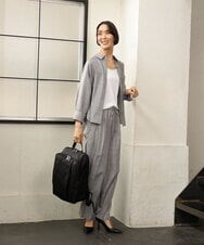 BKRAG03180 MK MICHEL KLEIN BAG(MK ミッシェルクラン バッグ) [23L/撥水/A4収納可]フロントタックデザインリュック グレー