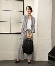 BKRAG03180 MK MICHEL KLEIN BAG(MK ミッシェルクラン バッグ) [23L/撥水/A4収納可]フロントタックデザインリュック グレー