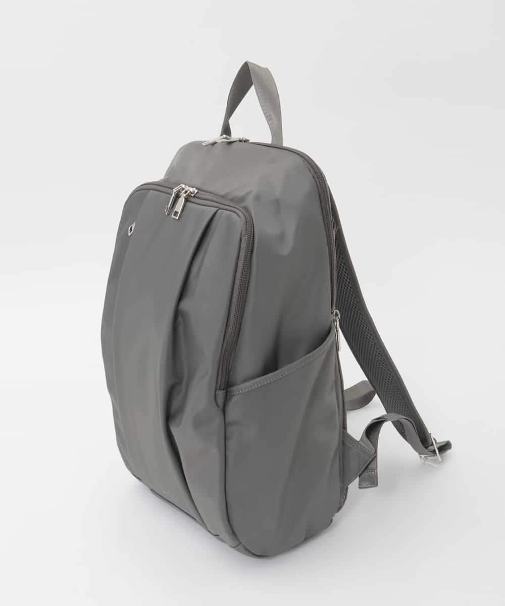 BKRAG03180 MK MICHEL KLEIN BAG(MK ミッシェルクラン バッグ) [23L/撥水/A4収納可]フロントタックデザインリュック グレー