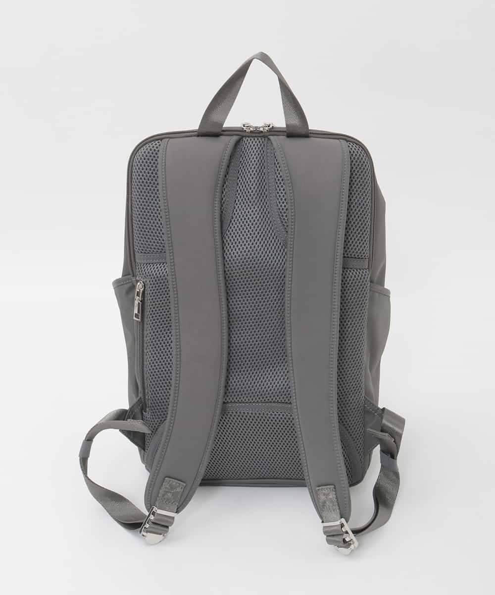 BKRAG03180 MK MICHEL KLEIN BAG(MK ミッシェルクラン バッグ) [23L/撥水/A4収納可]フロントタックデザインリュック グレー