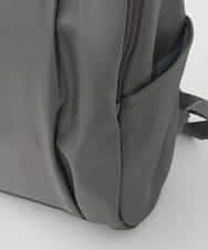 BKRAG03180 MK MICHEL KLEIN BAG(MK ミッシェルクラン バッグ) [23L/撥水/A4収納可]フロントタックデザインリュック グレー