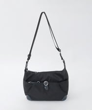 BKRAG81150 MK MICHEL KLEIN BAG(MK ミッシェルクラン バッグ) [撥水/軽量]レザーポイントナイロンショルダーバッグ ブラック×ネイビー