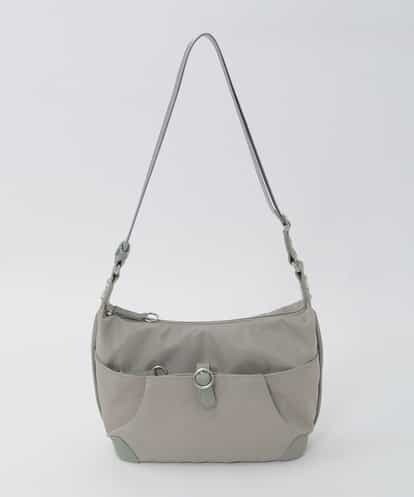 BKRAG81150 MK MICHEL KLEIN BAG 【撥水/軽量】レザーポイントナイロンショルダーバッグ