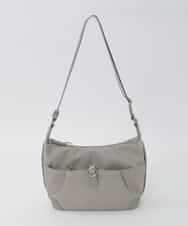 BKRAG81150 MK MICHEL KLEIN BAG(MK ミッシェルクラン バッグ) 【撥水/軽量】レザーポイントナイロンショルダーバッグ グリーン