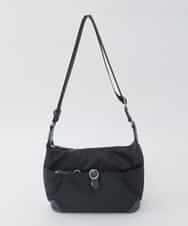BKRAG81150 MK MICHEL KLEIN BAG(MK ミッシェルクラン バッグ) 【撥水/軽量】レザーポイントナイロンショルダーバッグ ホワイト