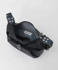 BKRAG81150 MK MICHEL KLEIN BAG(MK ミッシェルクラン バッグ) 【撥水/軽量】レザーポイントナイロンショルダーバッグ ホワイト