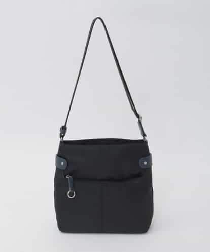 BKRAG90150 MK MICHEL KLEIN BAG 【撥水/軽量】アクセントレザースクエアショルダーバッグ