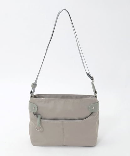 BKRAG91140 MK MICHEL KLEIN BAG [撥水/軽量]アクセントレザーコンパクトショルダーバッグ