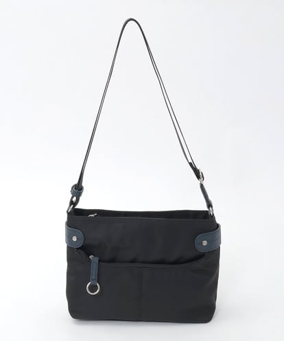 BKRAG91140 MK MICHEL KLEIN BAG [撥水/軽量]アクセントレザーコンパクトショルダーバッグ