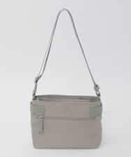 BKRAG91140 MK MICHEL KLEIN BAG(MK ミッシェルクラン バッグ) 【撥水/軽量】アクセントレザーコンパクトショルダーバッグ グリーン