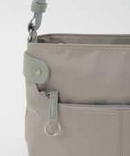 BKRAG91140 MK MICHEL KLEIN BAG(MK ミッシェルクラン バッグ) 【撥水/軽量】アクセントレザーコンパクトショルダーバッグ グリーン