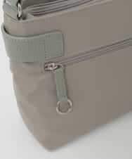 BKRAG91140 MK MICHEL KLEIN BAG(MK ミッシェルクラン バッグ) 【撥水/軽量】アクセントレザーコンパクトショルダーバッグ グリーン