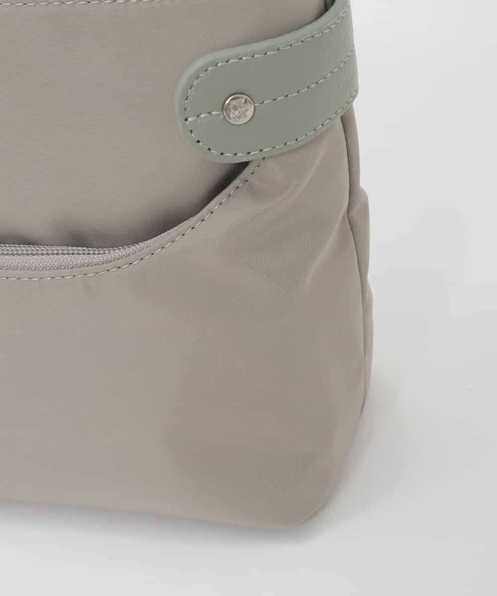 BKRAG91140 MK MICHEL KLEIN BAG(MK ミッシェルクラン バッグ) 【撥水/軽量】アクセントレザーコンパクトショルダーバッグ グリーン