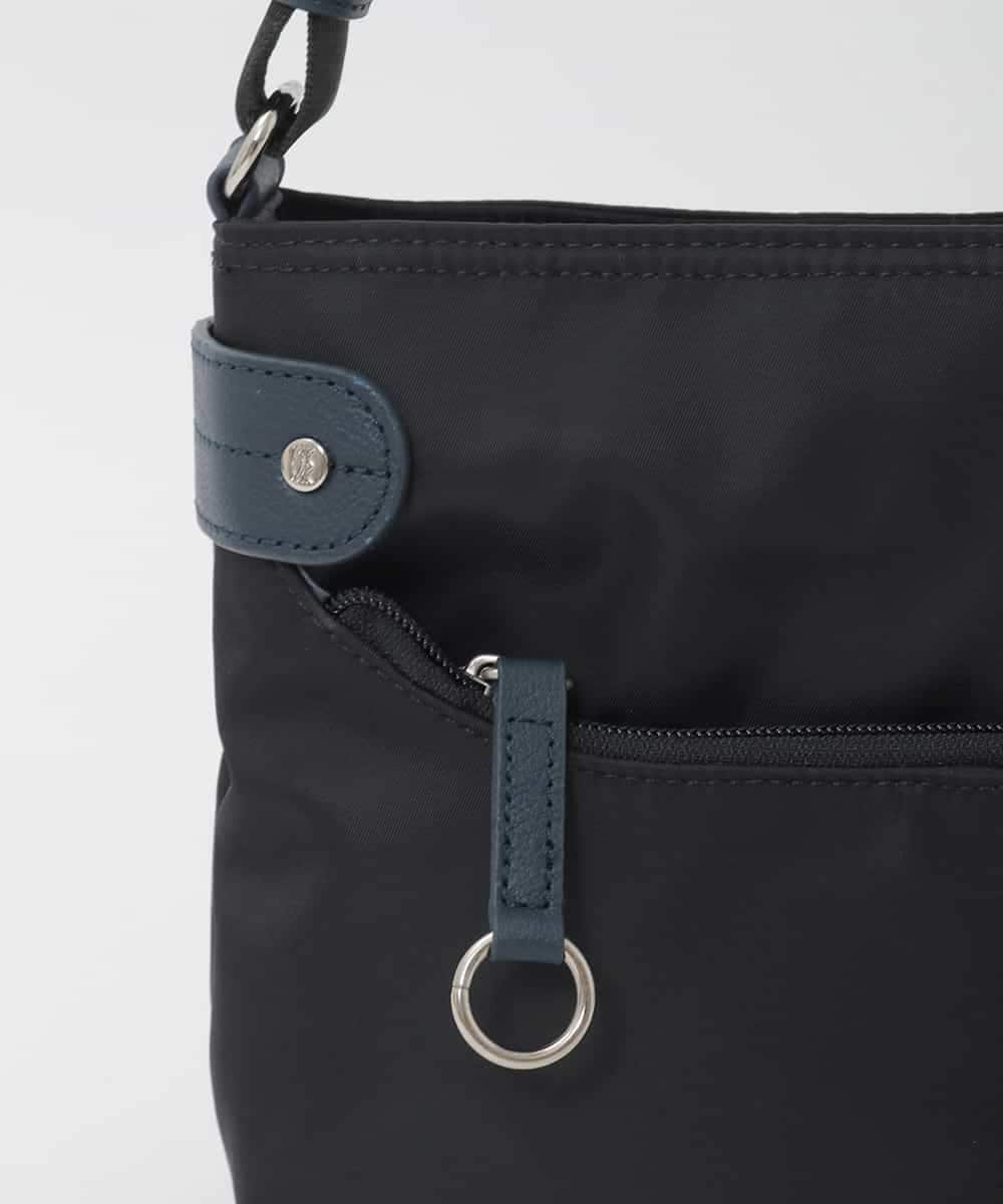 BKRAG91140 MK MICHEL KLEIN BAG(MK ミッシェルクラン バッグ) 【撥水/軽量】アクセントレザーコンパクトショルダーバッグ グリーン