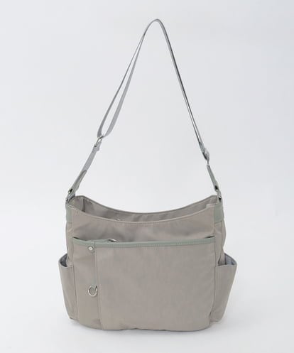 BKRAG94160 MK MICHEL KLEIN BAG [撥水/軽量]アクセントレザーショルダーバッグ