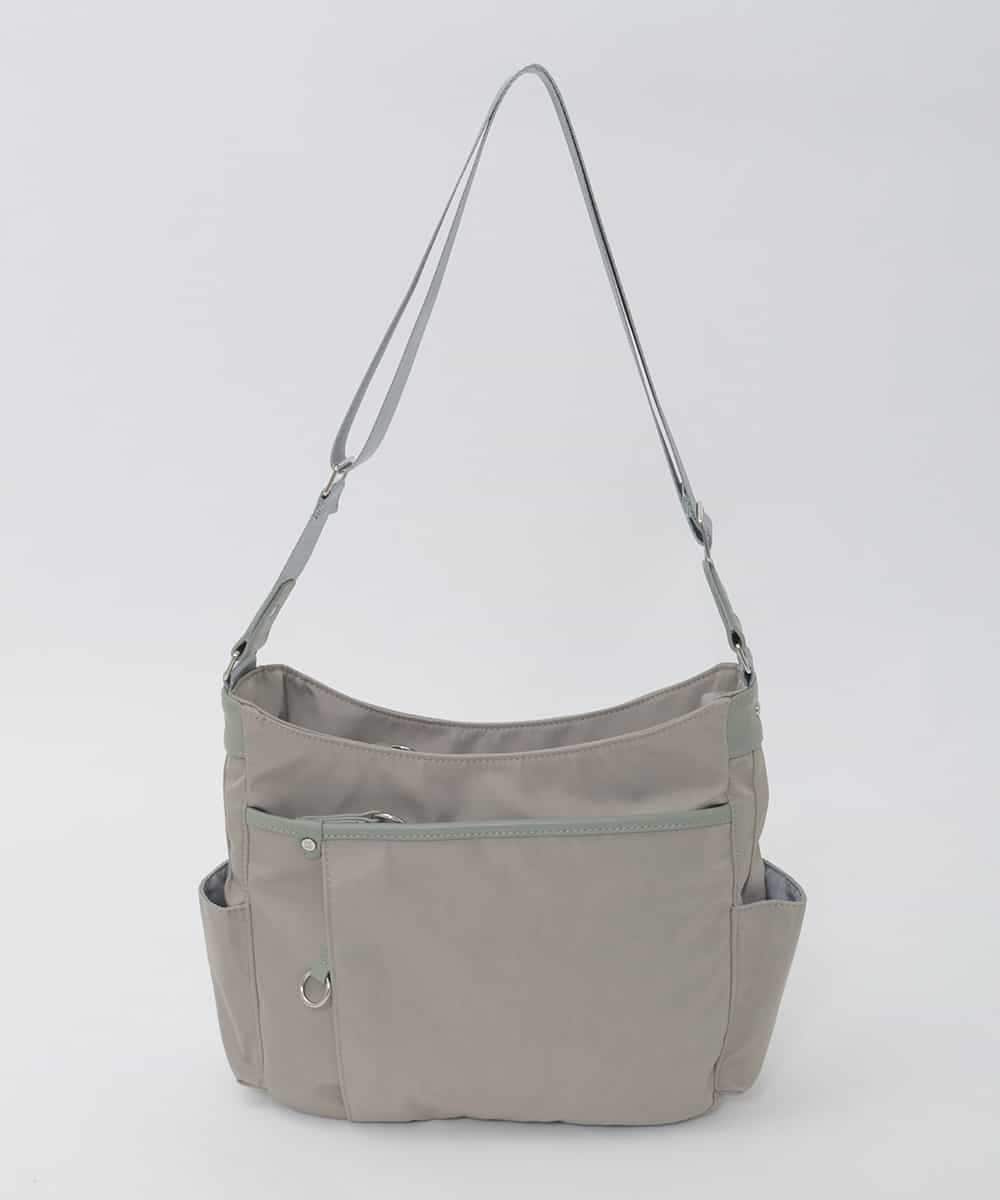 BKRAG94160 MK MICHEL KLEIN BAG(MK ミッシェルクラン バッグ) 【撥水】アクセントレザーショルダーバッグ グリーン