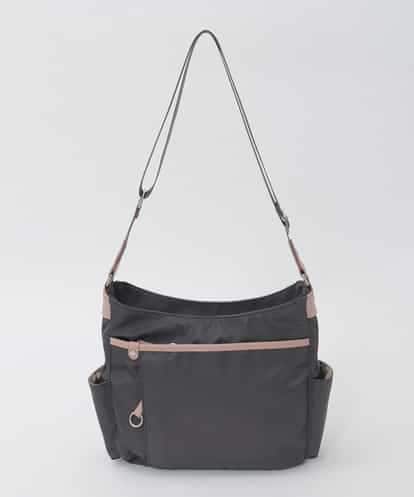 BKRAG94160 MK MICHEL KLEIN BAG 【撥水】アクセントレザーショルダーバッグ