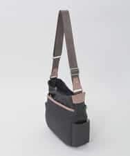 BKRAG94160 MK MICHEL KLEIN BAG(MK ミッシェルクラン バッグ) 【撥水】アクセントレザーショルダーバッグ パープル