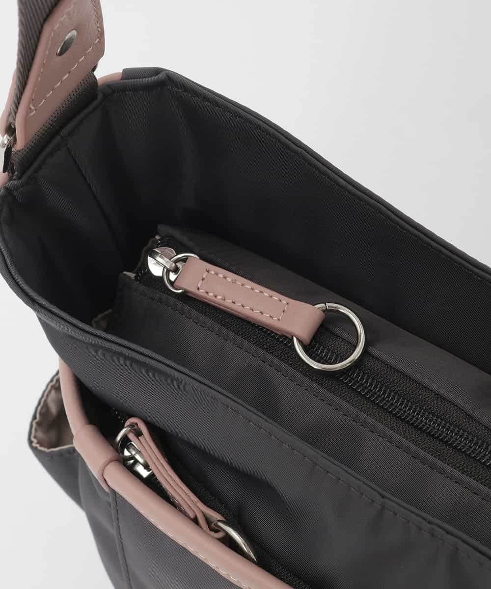 BKRAG94160 MK MICHEL KLEIN BAG(MK ミッシェルクラン バッグ) 【撥水】アクセントレザーショルダーバッグ パープル