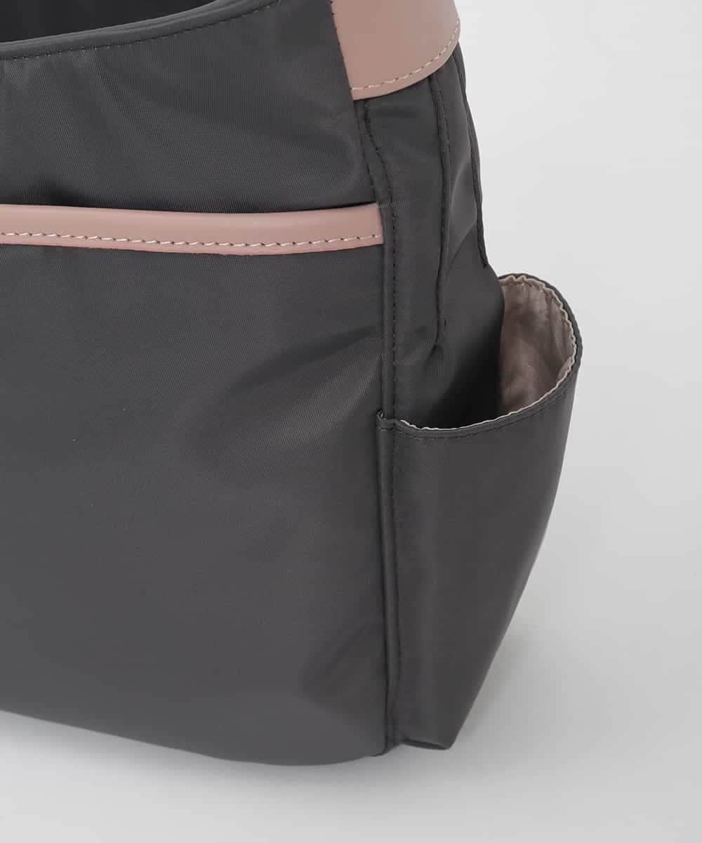 BKRAG94160 MK MICHEL KLEIN BAG(MK ミッシェルクラン バッグ) 【撥水】アクセントレザーショルダーバッグ パープル