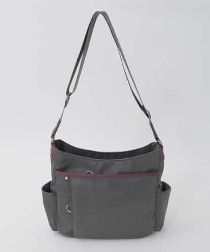 BKRAG94160 MK MICHEL KLEIN BAG 【撥水】アクセントレザーショルダーバッグ