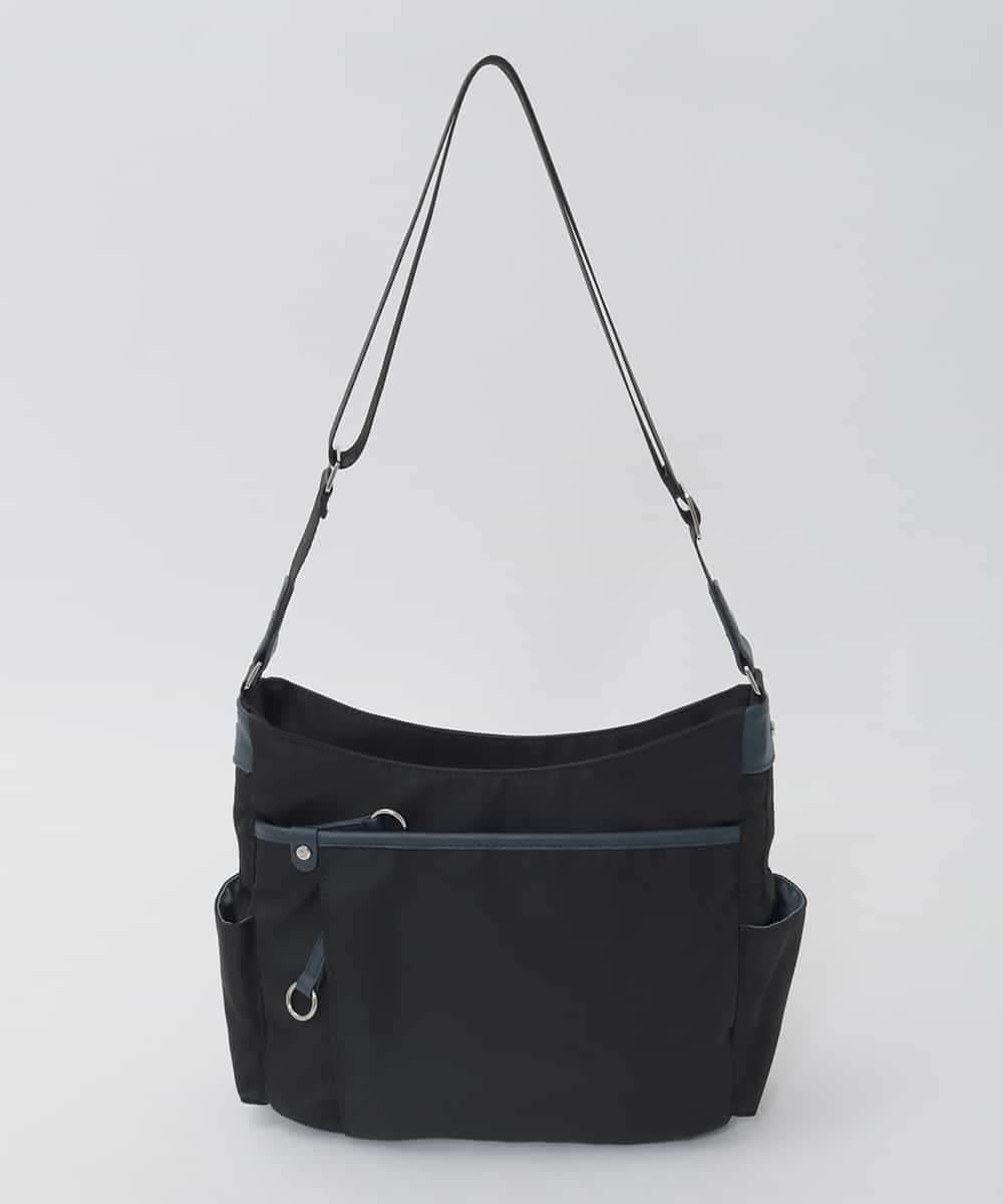 BKRAG94160 MK MICHEL KLEIN BAG(MK ミッシェルクラン バッグ) 【撥水】アクセントレザーショルダーバッグ ホワイト