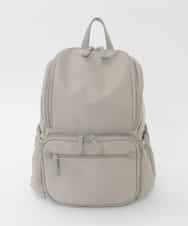 BKRAG96170 MK MICHEL KLEIN BAG(MK ミッシェルクラン バッグ) [撥水/A4収納可]多機能ポケットパイピングデザインリュック グリーン