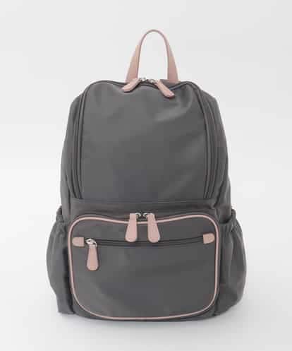 BKRAG96170 MK MICHEL KLEIN BAG [撥水/A4収納可]多機能ポケットパイピングデザインリュック