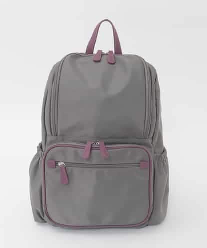 BKRAG96170 MK MICHEL KLEIN BAG [撥水/A4収納可]多機能ポケットパイピングデザインリュック