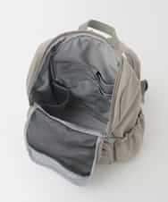 BKRAG96170 MK MICHEL KLEIN BAG(MK ミッシェルクラン バッグ) [撥水/A4収納可]多機能ポケットパイピングデザインリュック グレー