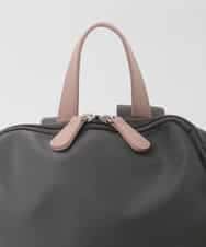 BKRAG96170 MK MICHEL KLEIN BAG(MK ミッシェルクラン バッグ) [撥水/A4収納可]多機能ポケットパイピングデザインリュック グレー