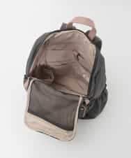 BKRAG96170 MK MICHEL KLEIN BAG(MK ミッシェルクラン バッグ) [撥水/A4収納可]多機能ポケットパイピングデザインリュック グレー