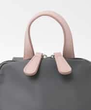 BKRAG97160 MK MICHEL KLEIN BAG(MK ミッシェルクラン バッグ) [撥水/500g以下]多機能ポケットパイピングデザインコンパクトリュック パープル