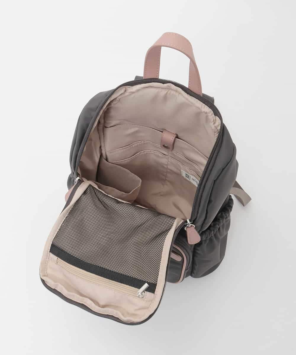 BKRAG97160 MK MICHEL KLEIN BAG(MK ミッシェルクラン バッグ) [撥水/500g以下]多機能ポケットパイピングデザインコンパクトリュック パープル