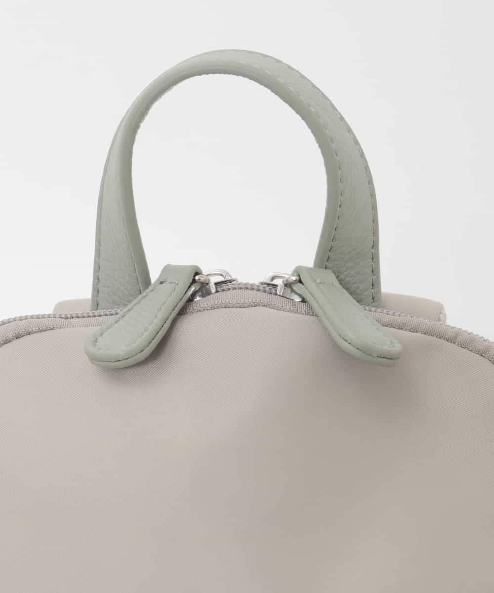 BKRAG97160 MK MICHEL KLEIN BAG(MK ミッシェルクラン バッグ) [撥水/500g以下]多機能ポケットパイピングデザインコンパクトリュック パープル