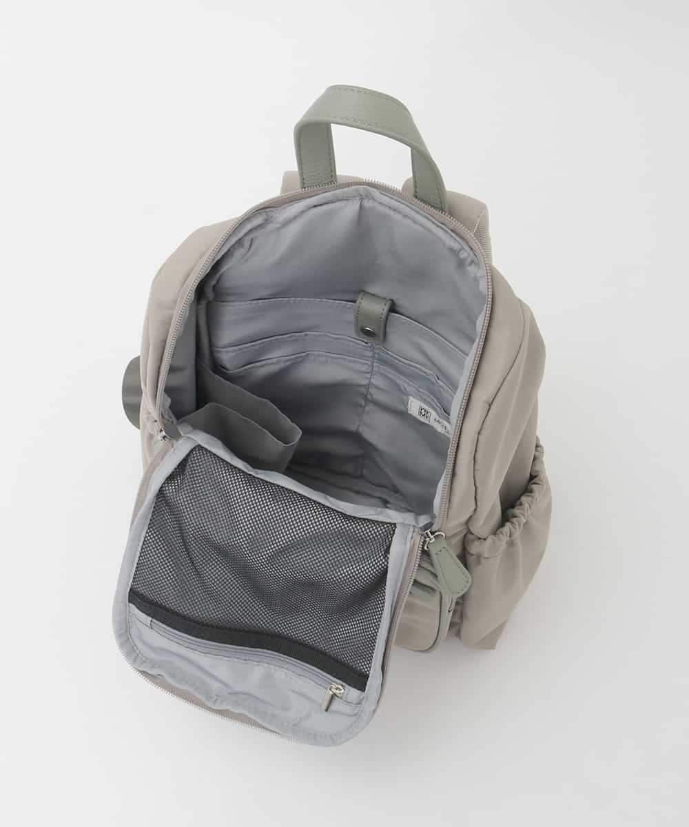 BKRAG97160 MK MICHEL KLEIN BAG(MK ミッシェルクラン バッグ) [撥水/500g以下]多機能ポケットパイピングデザインコンパクトリュック パープル