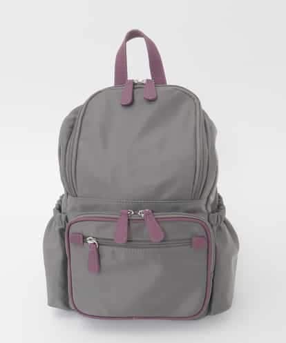 BKRAG97160 MK MICHEL KLEIN BAG [撥水/500g以下]多機能ポケットパイピングデザインコンパクトリュック