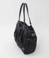 BKRAG98220 MK MICHEL KLEIN BAG(MK ミッシェルクラン バッグ) [2WAY/撥水/A4収納可]レザージョイントタックデザイントートバッグ ホワイト